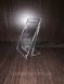 Меню-холдер ценникодержатель настольный витринный вертикальный L-образный акрил прозрачный 90х130 (ВхШ) 50 фото 1