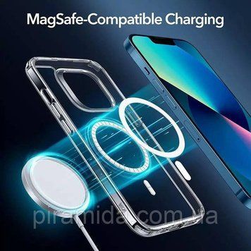 Прозрачный силиконовый чехол MagSafe Apple iPhone 12 Pro 38 фото